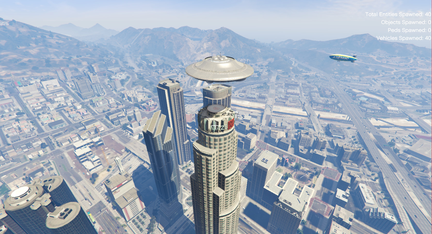 gta 5 maze bank parachute location